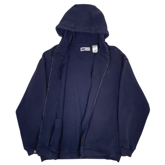Mens Navy Fila Full Zip Jumper