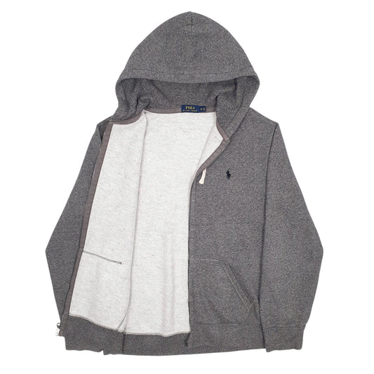 Mens Grey Polo Ralph Lauren Full Zip Jumper