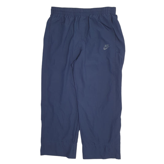 Mens Navy Nike Vintage 00s Tracksuit Jogger Trousers