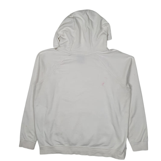 Womens White Nike Baggy Hoodie Jumper