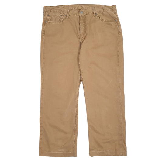 Mens Brown Levis 514 JeansW40 L27