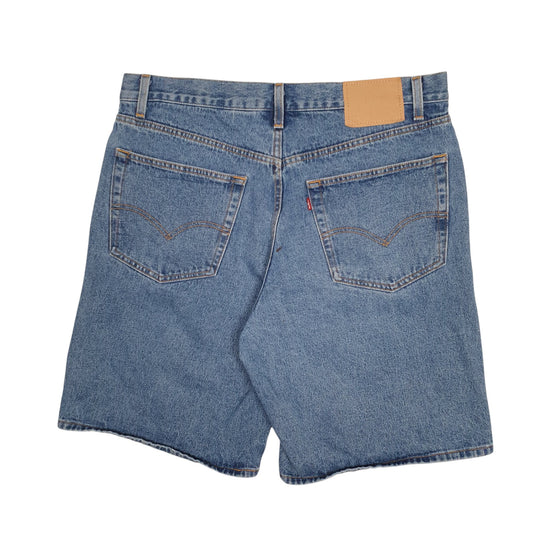 Mens Blue Levis 550 Shorts