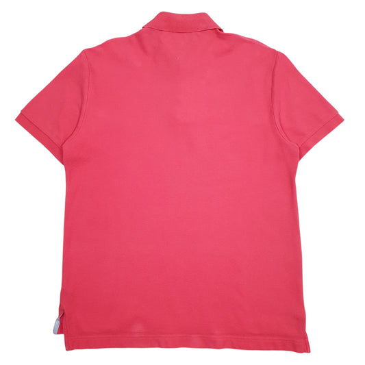 Mens Pink Tommy Hilfiger Polo Shirt