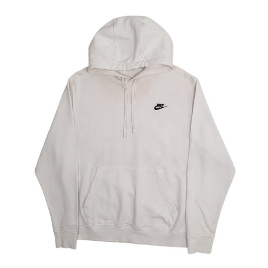 Mens White Nike Hoodie Jumper