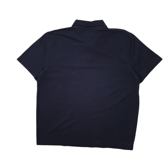 Mens Navy Tommy Hilfiger Polo Shirt