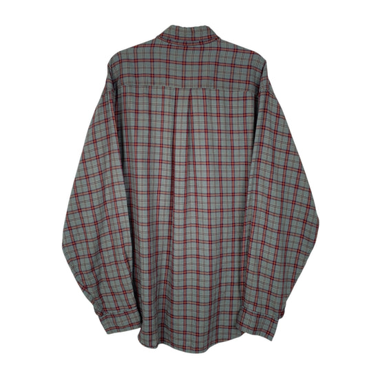 Mens Grey L.L.Bean Vintage 90s Shirt