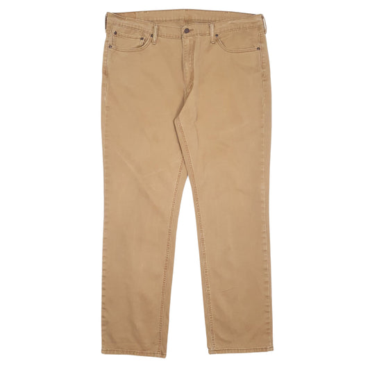 Mens Brown Levis 541 Chino Trousers