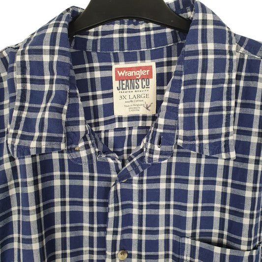 Mens Navy Wrangler Shirt