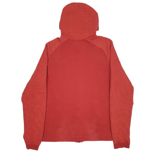 Mens Orange Nike Full Zip Jumper