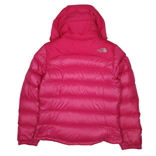 Womens Pink The North Face Nuptse Coat