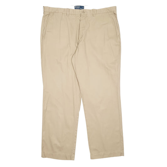 Mens Beige Polo Ralph Lauren Preston Pant Chino Trousers