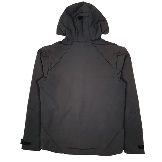 Mens Grey Champion Windbreaker Hoodie Hoodie Coat