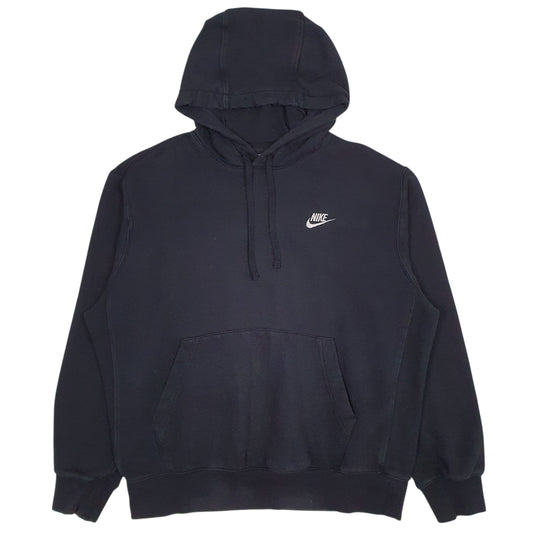 Mens Black Nike Baggy Hoodie Jumper