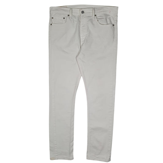 Mens White Levis 510 JeansW33 L30