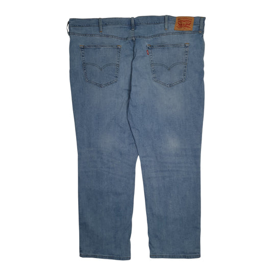 Mens Blue Levis Stretch Jeans