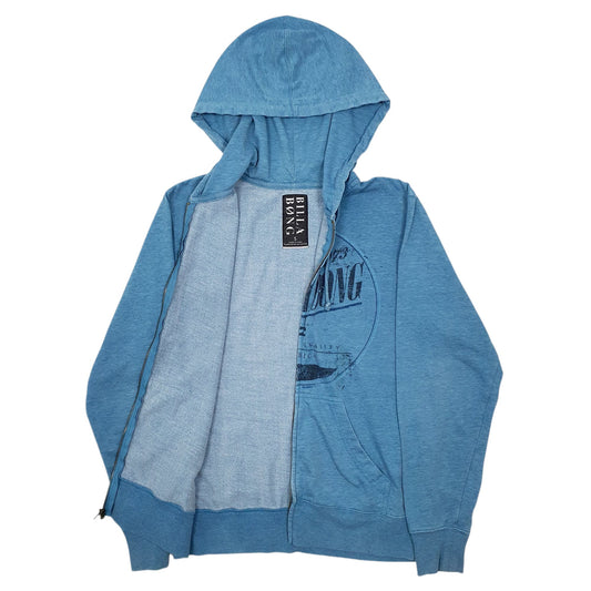 Mens Blue Billabong Full Zip Jumper