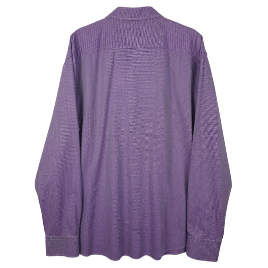 Mens Purple Hugo Boss Shirt