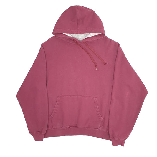Mens Burgundy Champion Hoodie Jumper