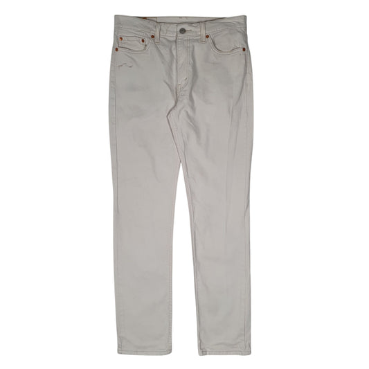 Mens White Levis 511 JeansW33 L32