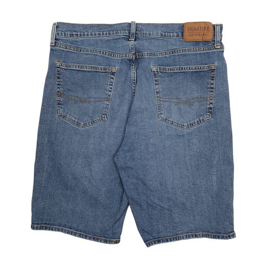 Mens Blue Levis Signature Shorts