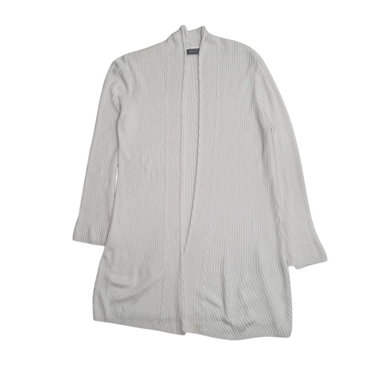 Womens White Per Una Shoal Cardigan Jumper