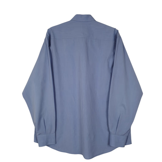 Mens Blue Burberry Vintage 90s Shirt