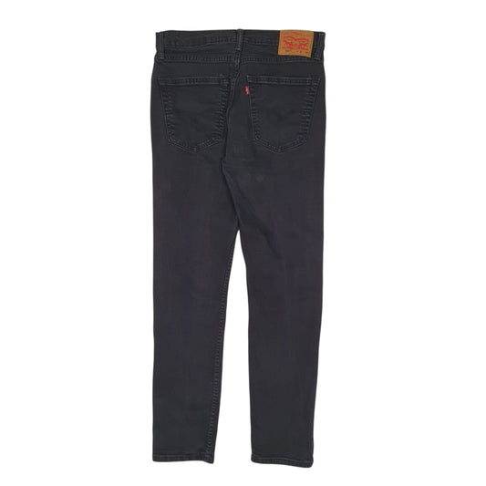 Mens Black Levis Tapered Jeans