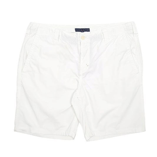 Mens White Tommy Hilfiger Chino Shorts