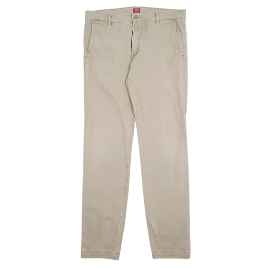 Mens Beige Levis Chino Trousers
