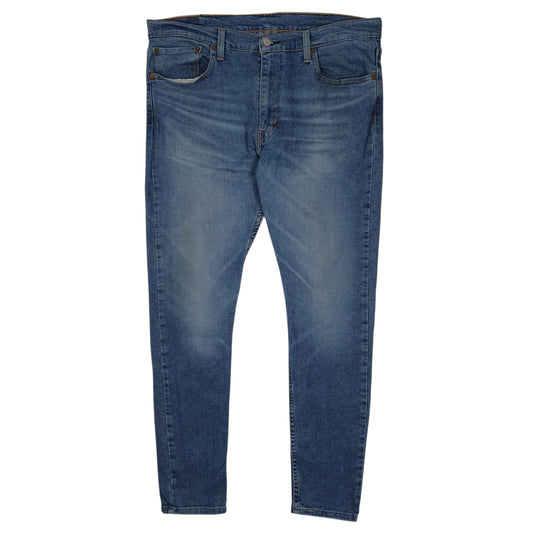 Mens Blue Levis Skinny Taper JeansW38 L32