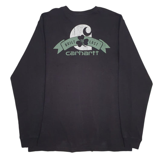 Mens Black Carhartt T Shirt