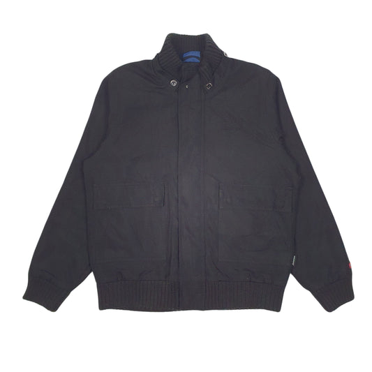 Mens Black Dickies Hoodie Coat