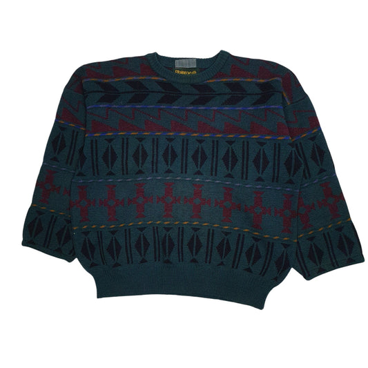 Mens Green Blainroe of Ireland Crewneck Jumper