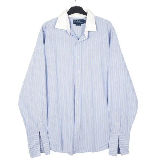 Mens Blue Polo Ralph Lauren Philip Long Sleeve Shirt