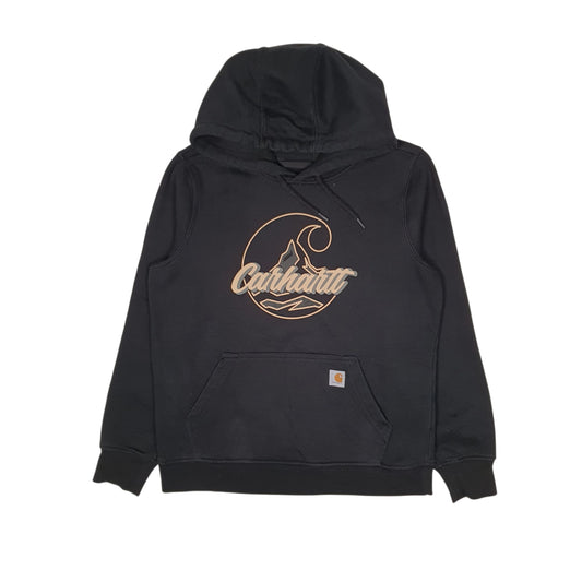 Womens Black Carhartt Hoodie Jumper