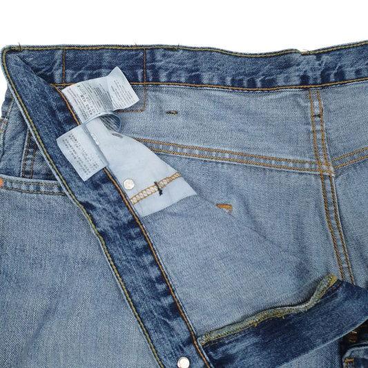 Mens Blue Levis 569 Hoodie Shorts