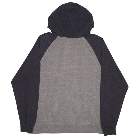 Mens Grey Dickies Spellout Hoodie Jumper