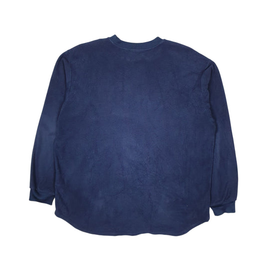 Mens Navy Nike Toronto Maple Leafs NHL Hockey Crewneck Jumper