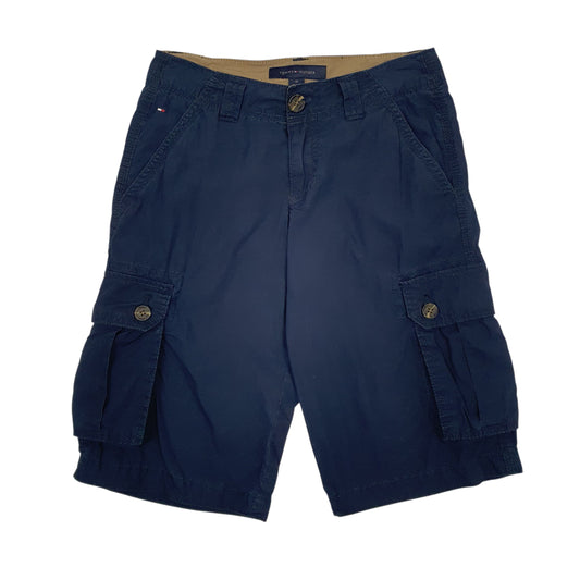 Womens Navy Tommy Hilfiger Cargo Shorts
