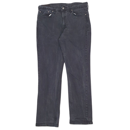 Mens Black Levis 514 JeansW36 L32
