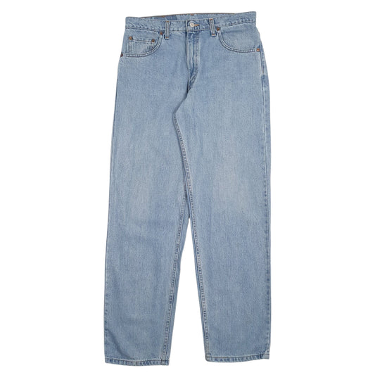 Mens Blue Levis Vintage 550 JeansW34 L32
