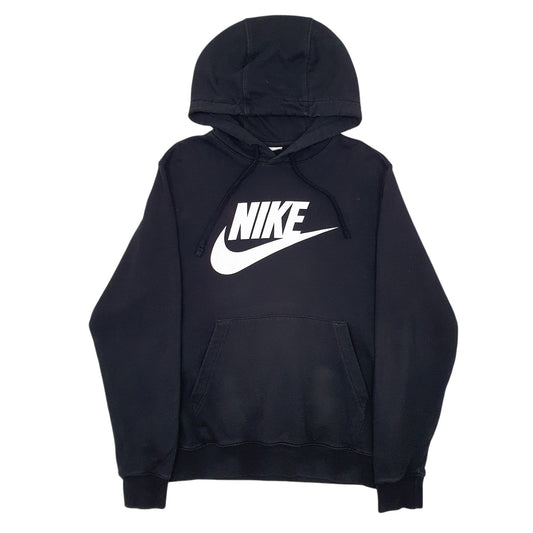 Mens Black Nike Spellout Hoodie Jumper