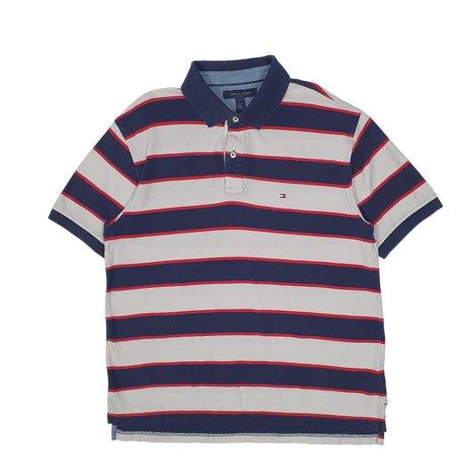 Mens Navy Tommy Hilfiger Short Sleeve Polo Shirt