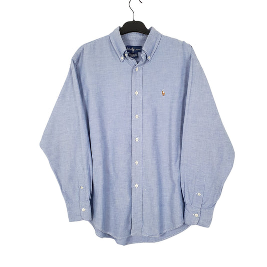 Womens Blue Ralph Lauren Long Sleeve Shirt