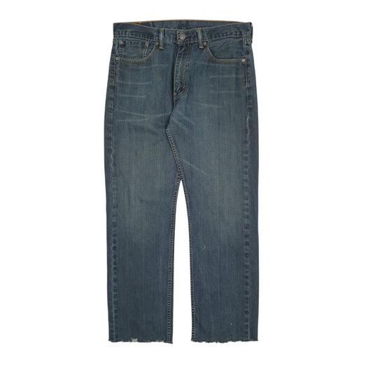 Mens Navy Levis 505 JeansW33 L30