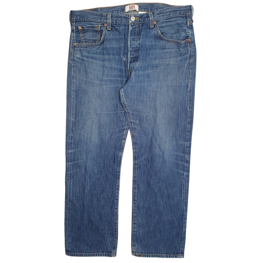 Mens Blue Levis 501 JeansW38 L30