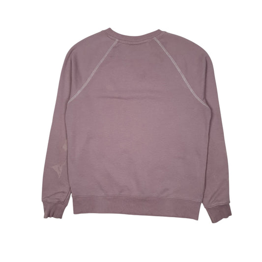 Womens Purple Fila Crewneck Jumper