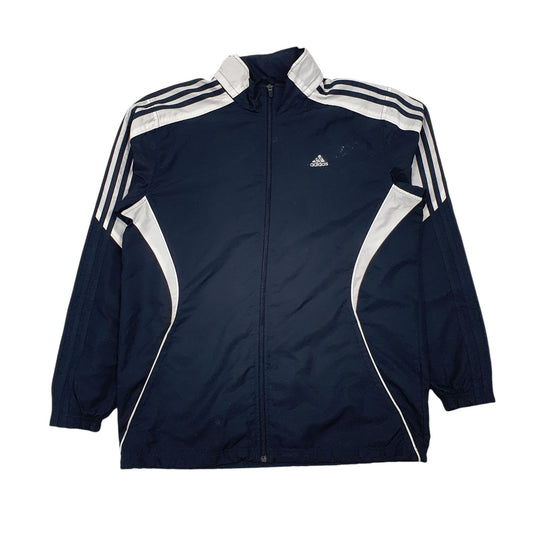 Mens Black Adidas Concealed Hood Coat