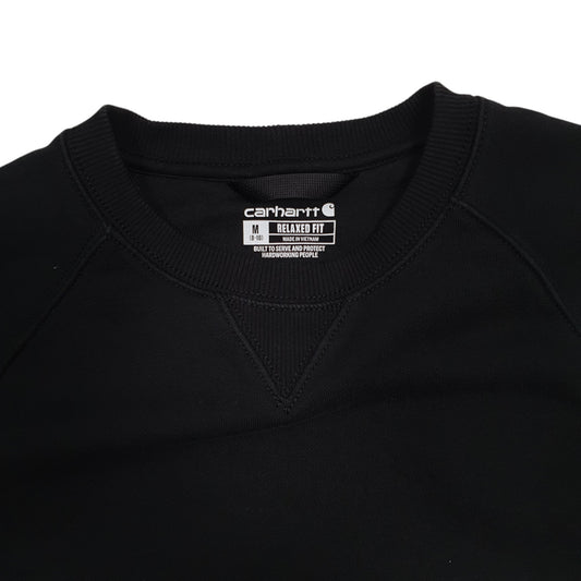 Womens Black Carhartt Crewneck Jumper