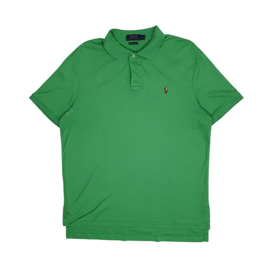 Mens Green Polo Ralph Lauren Short Sleeve Polo Shirt